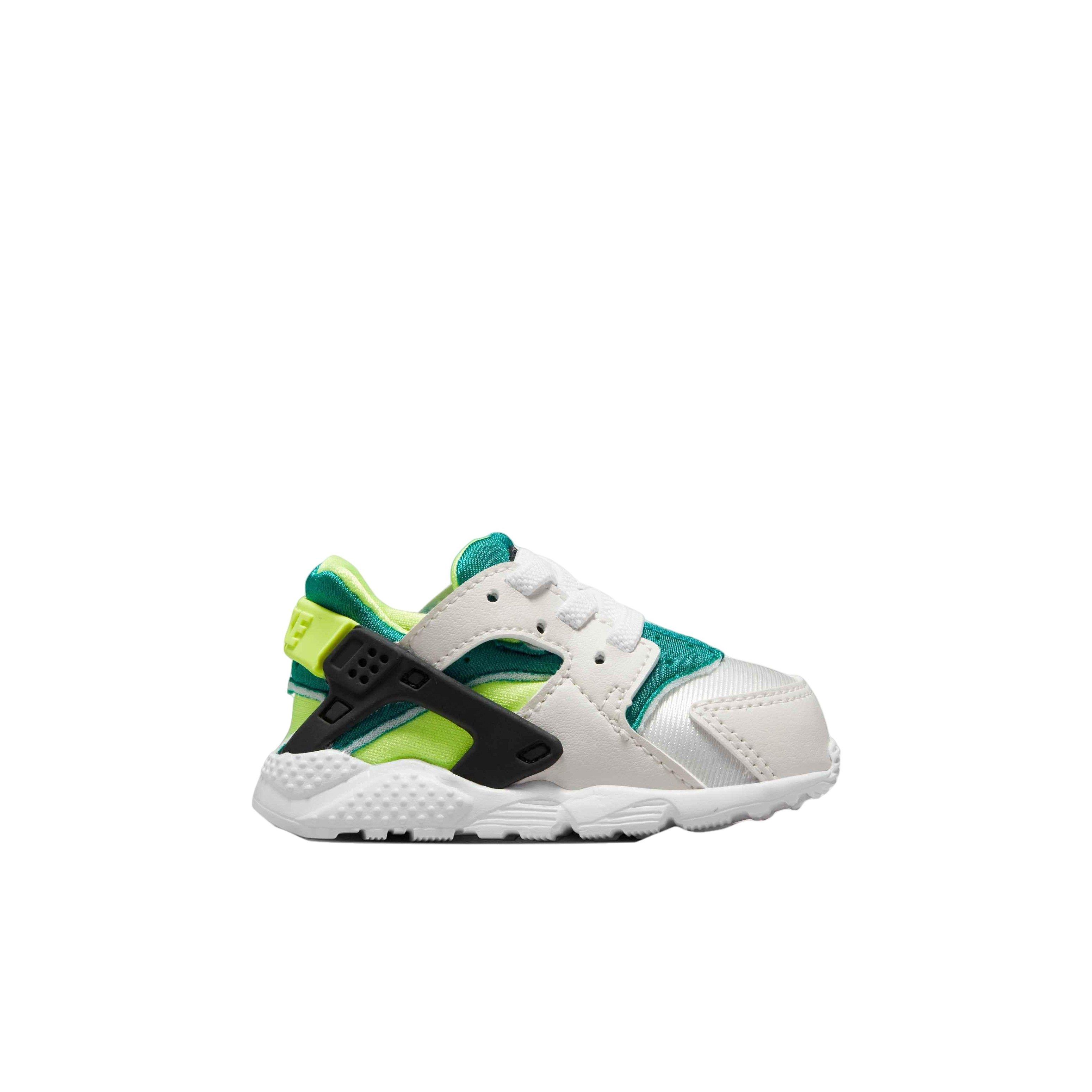 Nike Huarache Run Phantom Volt Bright Spruce Black Infant Boys Shoe Hibbett